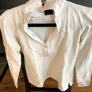 Scuderia Ferrari White Long Sleeve Women Shirt S